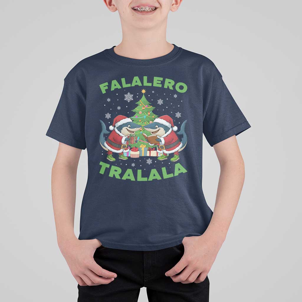 Falalero Tralala T Shirt For Kid Funny Italian Brainrot Meme Christmas Gift - Wonder Print Shop
