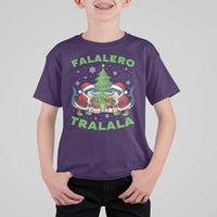 Falalero Tralala T Shirt For Kid Funny Italian Brainrot Meme Christmas Gift - Wonder Print Shop