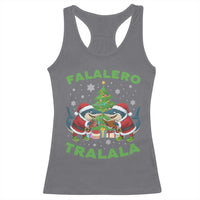 Falalero Tralala Racerback Tank Top Funny Italian Brainrot Meme Christmas Gift - Wonder Print Shop