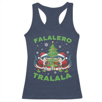 Falalero Tralala Racerback Tank Top Funny Italian Brainrot Meme Christmas Gift - Wonder Print Shop