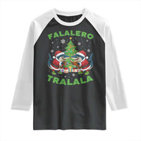 Falalero Tralala Raglan Shirt Funny Italian Brainrot Meme Christmas Gift - Wonder Print Shop