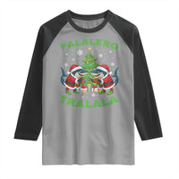 Falalero Tralala Raglan Shirt Funny Italian Brainrot Meme Christmas Gift - Wonder Print Shop