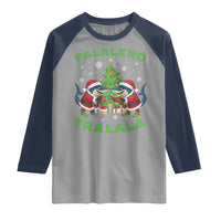 Falalero Tralala Raglan Shirt Funny Italian Brainrot Meme Christmas Gift - Wonder Print Shop