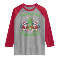 Falalero Tralala Raglan Shirt Funny Italian Brainrot Meme Christmas Gift - Wonder Print Shop