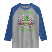 Falalero Tralala Raglan Shirt Funny Italian Brainrot Meme Christmas Gift - Wonder Print Shop
