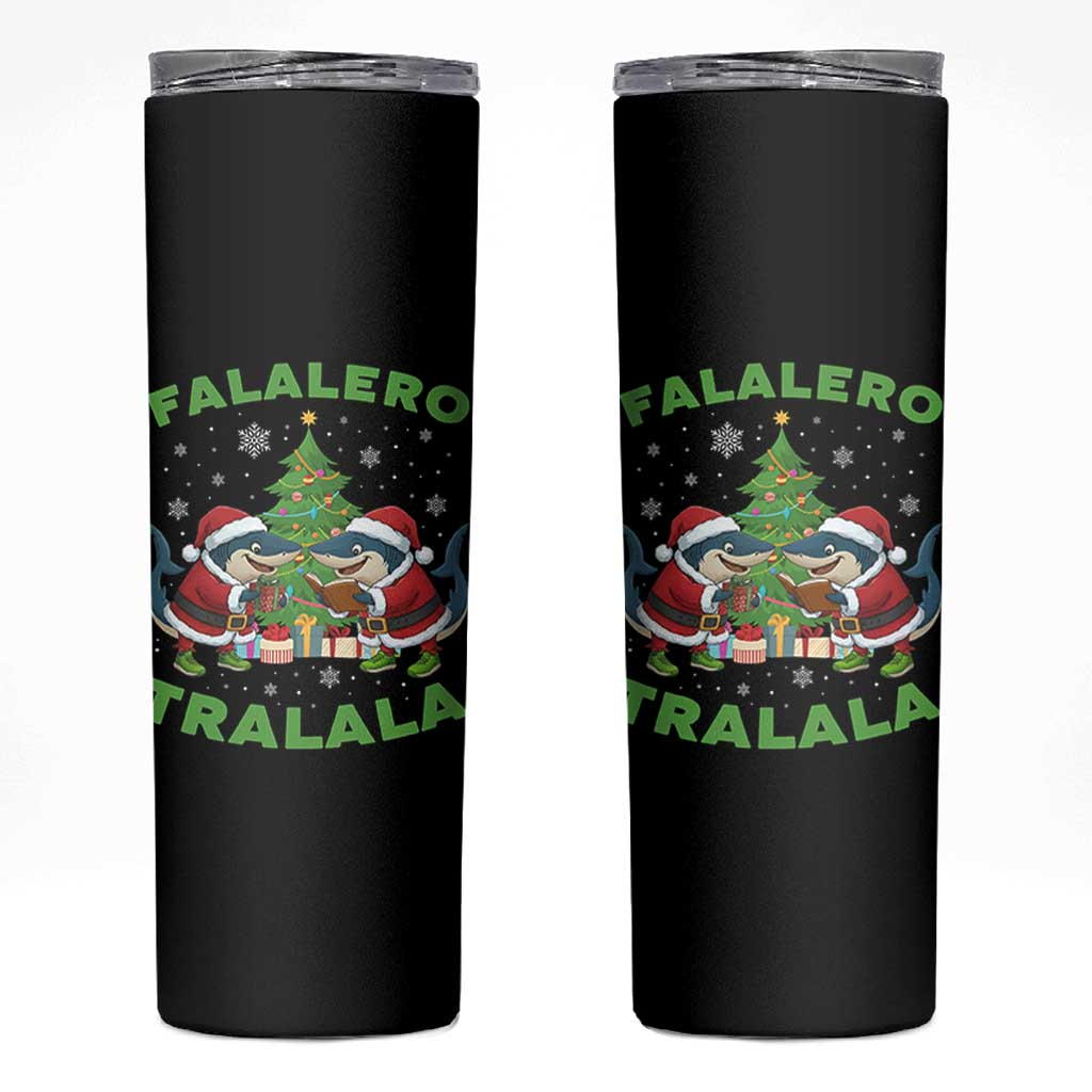 Falalero Tralala Skinny Tumbler Funny Italian Brainrot Meme Christmas Gift - Wonder Print Shop