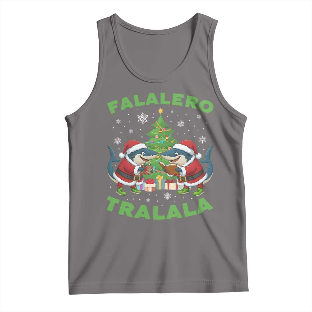 Falalero Tralala Tank Top Funny Italian Brainrot Meme Christmas Gift - Wonder Print Shop