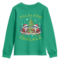 Falalero Tralala Youth Sweatshirt Funny Italian Brainrot Meme Christmas Gift - Wonder Print Shop