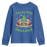 Falalero Tralala Youth Sweatshirt Funny Italian Brainrot Meme Christmas Gift - Wonder Print Shop