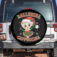 Ballerina Cappuccina Spare Tire Cover Funny Italian Brainrot Meme Christmas Gift - Wonder Print Shop