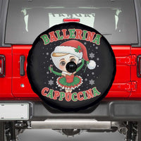 Ballerina Cappuccina Spare Tire Cover Funny Italian Brainrot Meme Christmas Gift - Wonder Print Shop