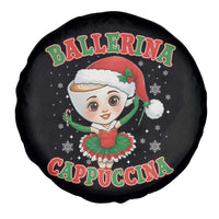 Ballerina Cappuccina Spare Tire Cover Funny Italian Brainrot Meme Christmas Gift - Wonder Print Shop