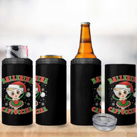 Ballerina Cappuccina 4 in 1 Can Cooler Tumbler Funny Italian Brainrot Meme Christmas Gift - Wonder Print Shop