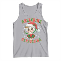 Ballerina Cappuccina Tank Top Funny Italian Brainrot Meme Christmas Gift - Wonder Print Shop