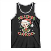 Ballerina Cappuccina Tank Top Funny Italian Brainrot Meme Christmas Gift - Wonder Print Shop