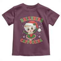 Ballerina Cappuccina Toddler T Shirt Funny Italian Brainrot Meme Christmas Gift - Wonder Print Shop