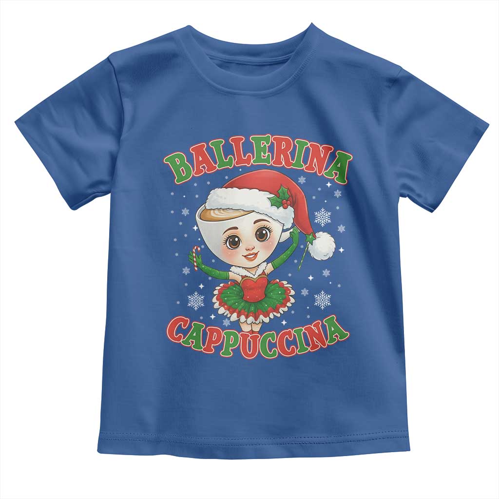 Ballerina Cappuccina Toddler T Shirt Funny Italian Brainrot Meme Christmas Gift - Wonder Print Shop