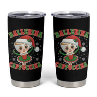 Ballerina Cappuccina Tumbler Cup Funny Italian Brainrot Meme Christmas Gift - Wonder Print Shop
