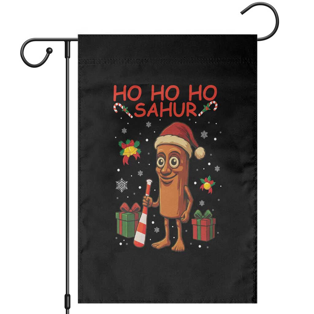 Ho Ho Ho Sahur Italian Brainrot Meme Garden Flag Funny Gen Z Alpha Christmas Gift - Wonder Print Shop