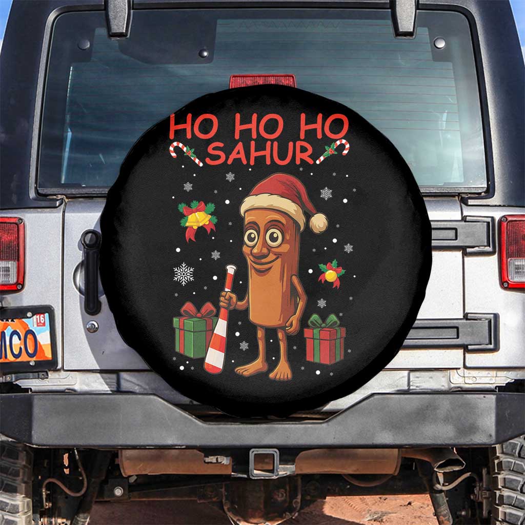 Ho Ho Ho Sahur Italian Brainrot Meme Spare Tire Cover Funny Gen Z Alpha Christmas Gift - Wonder Print Shop