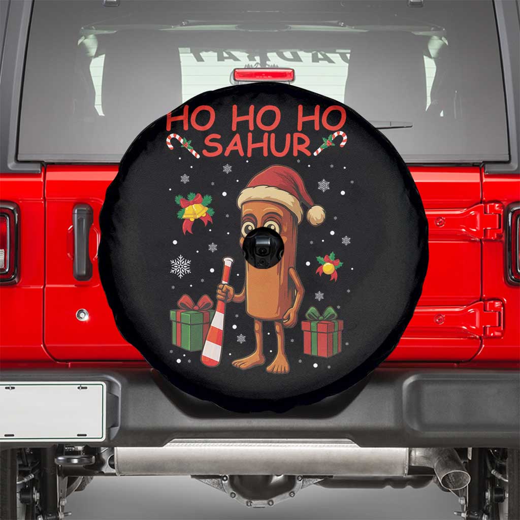 Ho Ho Ho Sahur Italian Brainrot Meme Spare Tire Cover Funny Gen Z Alpha Christmas Gift - Wonder Print Shop