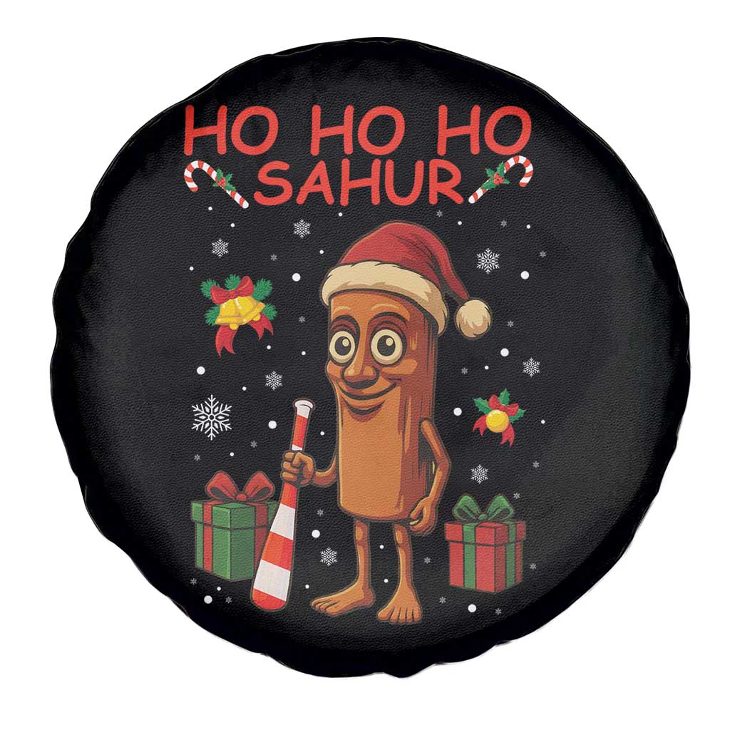 Ho Ho Ho Sahur Italian Brainrot Meme Spare Tire Cover Funny Gen Z Alpha Christmas Gift - Wonder Print Shop
