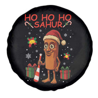 Ho Ho Ho Sahur Italian Brainrot Meme Spare Tire Cover Funny Gen Z Alpha Christmas Gift - Wonder Print Shop