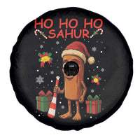 Ho Ho Ho Sahur Italian Brainrot Meme Spare Tire Cover Funny Gen Z Alpha Christmas Gift - Wonder Print Shop