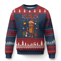 Ho Ho Ho Sahur Italian Brainrot Meme Ugly Christmas Sweater Funny Gen Z Alpha Xmas Gift - Wonder Print Shop