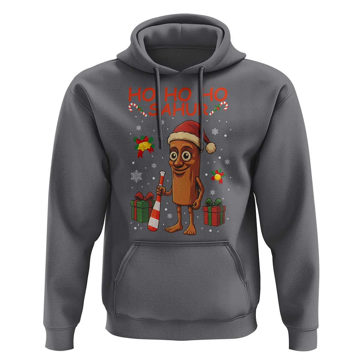 Ho Ho Ho Sahur Italian Brainrot Meme Hoodie Funny Gen Z Alpha Christmas Gift - Wonder Print Shop