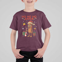 Ho Ho Ho Sahur Italian Brainrot Meme T Shirt For Kid Funny Gen Z Alpha Christmas Gift - Wonder Print Shop