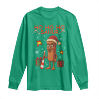 Ho Ho Ho Sahur Italian Brainrot Meme Long Sleeve Shirt Funny Gen Z Alpha Christmas Gift - Wonder Print Shop