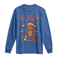 Ho Ho Ho Sahur Italian Brainrot Meme Long Sleeve Shirt Funny Gen Z Alpha Christmas Gift - Wonder Print Shop