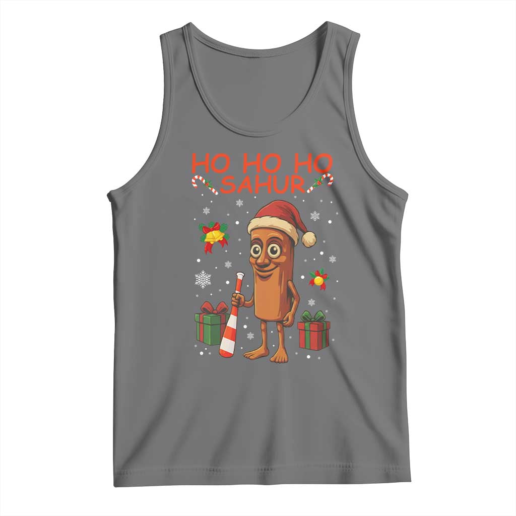 Ho Ho Ho Sahur Italian Brainrot Meme Tank Top Funny Gen Z Alpha Christmas Gift - Wonder Print Shop