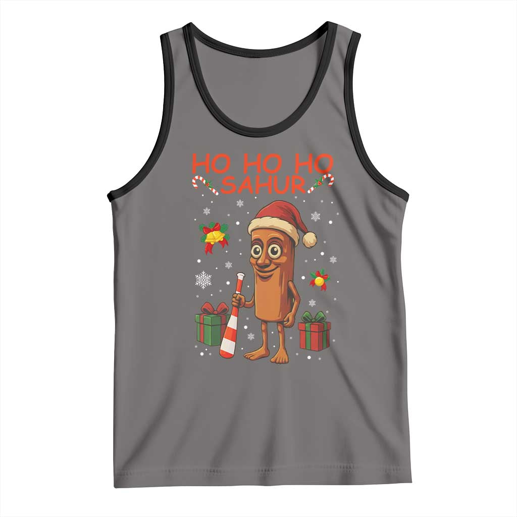 Ho Ho Ho Sahur Italian Brainrot Meme Tank Top Funny Gen Z Alpha Christmas Gift - Wonder Print Shop