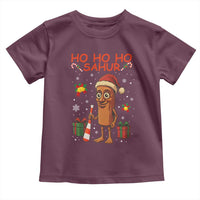 Ho Ho Ho Sahur Italian Brainrot Meme Toddler T Shirt Funny Gen Z Alpha Christmas Gift - Wonder Print Shop
