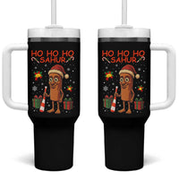 Ho Ho Ho Sahur Italian Brainrot Meme Tumbler With Handle Funny Gen Z Alpha Christmas Gift - Wonder Print Shop