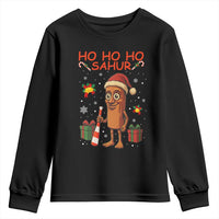 Ho Ho Ho Sahur Italian Brainrot Meme Youth Sweatshirt Funny Gen Z Alpha Christmas Gift - Wonder Print Shop