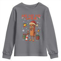 Ho Ho Ho Sahur Italian Brainrot Meme Youth Sweatshirt Funny Gen Z Alpha Christmas Gift - Wonder Print Shop