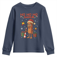 Ho Ho Ho Sahur Italian Brainrot Meme Youth Sweatshirt Funny Gen Z Alpha Christmas Gift - Wonder Print Shop