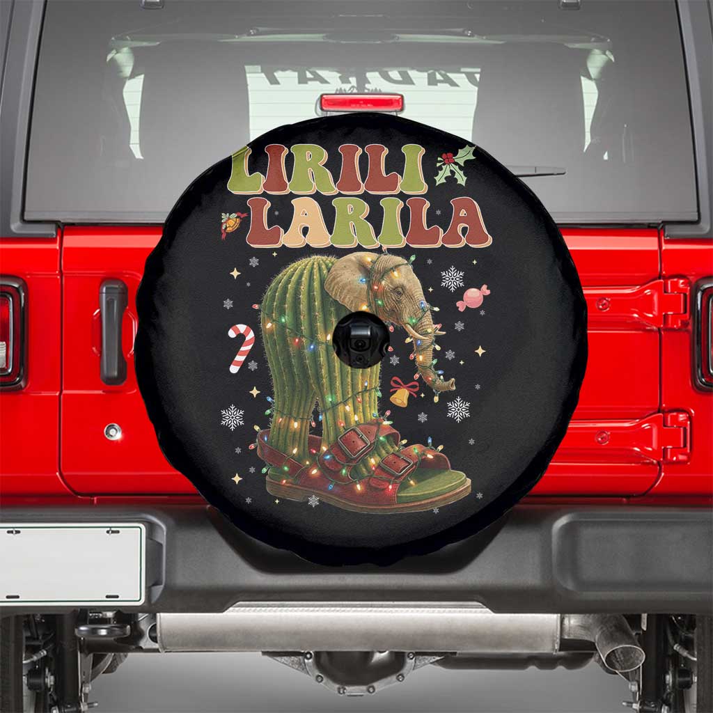 Funny Lirili Larila Italian Brainrot Meme Spare Tire Cover Christmas Gift - Wonder Print Shop