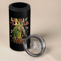 Funny Lirili Larila Italian Brainrot Meme 4 in 1 Can Cooler Tumbler Christmas Gift - Wonder Print Shop