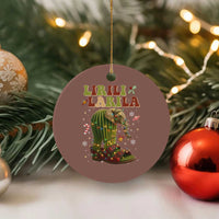 Funny Lirili Larila Italian Brainrot Meme Ceramic Ornament Christmas Gift - Wonder Print Shop