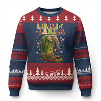 Funny Lirili Larila Italian Brainrot Meme Ugly Christmas Sweater Christmas Gift - Wonder Print Shop