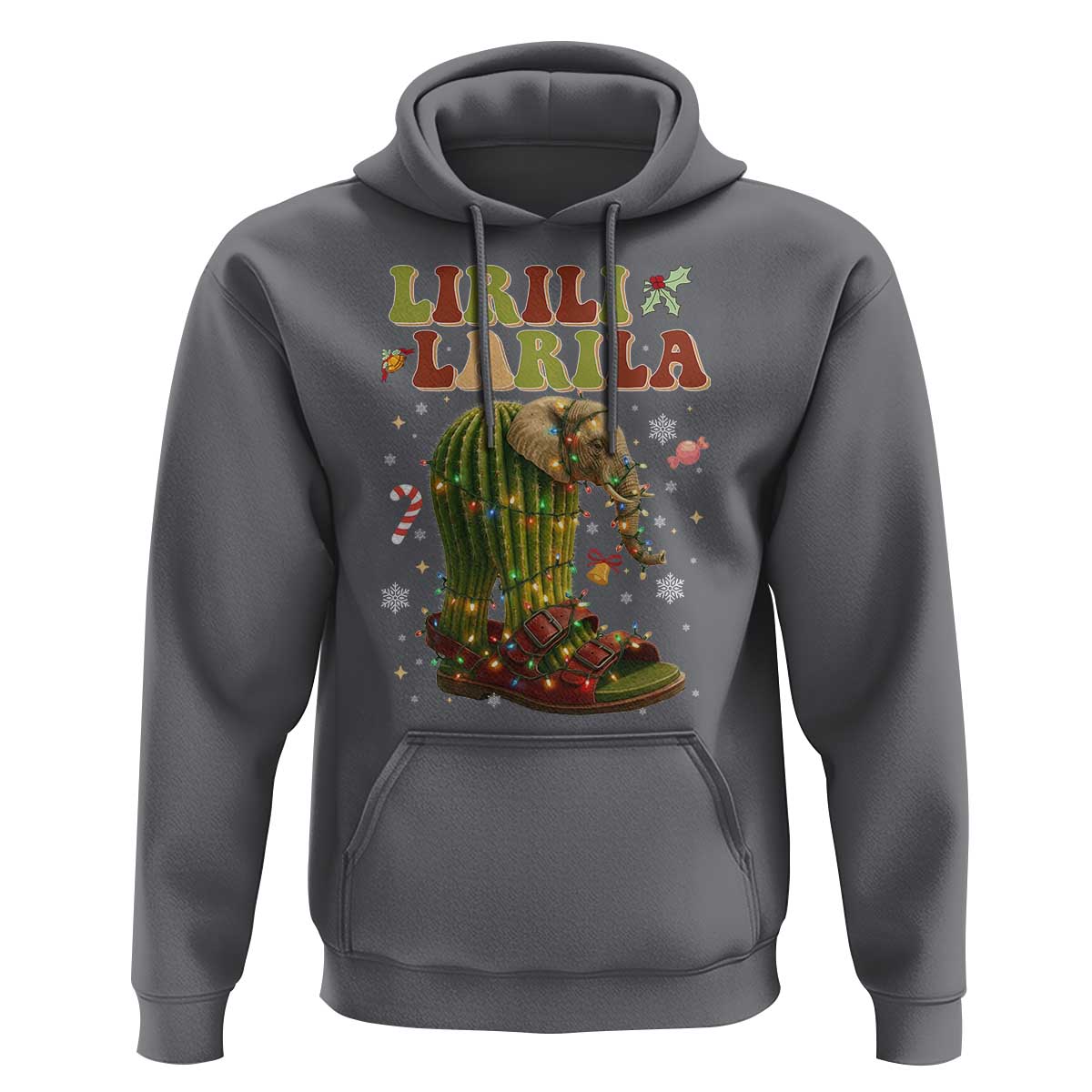 Funny Lirili Larila Italian Brainrot Meme Hoodie Christmas Gift - Wonder Print Shop
