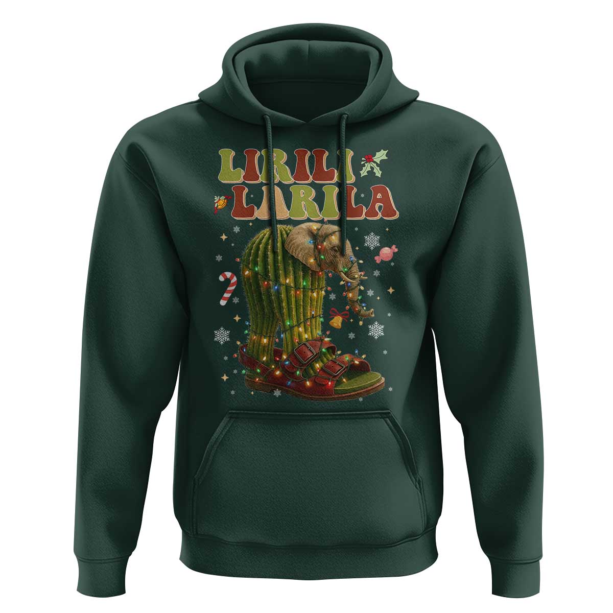 Funny Lirili Larila Italian Brainrot Meme Hoodie Christmas Gift - Wonder Print Shop