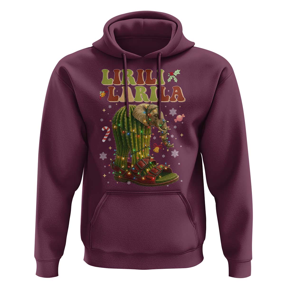 Funny Lirili Larila Italian Brainrot Meme Hoodie Christmas Gift - Wonder Print Shop