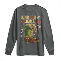 Funny Lirili Larila Italian Brainrot Meme Long Sleeve Shirt Christmas Gift - Wonder Print Shop