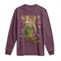 Funny Lirili Larila Italian Brainrot Meme Long Sleeve Shirt Christmas Gift - Wonder Print Shop