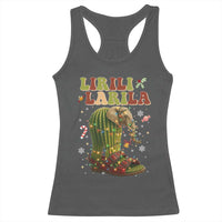 Funny Lirili Larila Italian Brainrot Meme Racerback Tank Top Christmas Gift - Wonder Print Shop